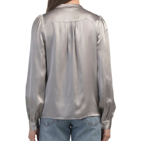 SECRET MISSION Silk Vivi Blouse - Picture 2 of 2